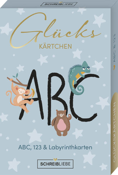 Produktbild: Glückskärtchen-ABC & 123