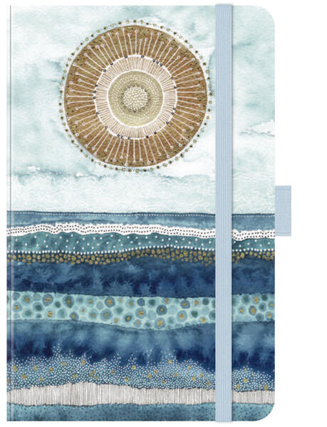 Produktbild: Premium Timer Small "Golden Waves" 2026