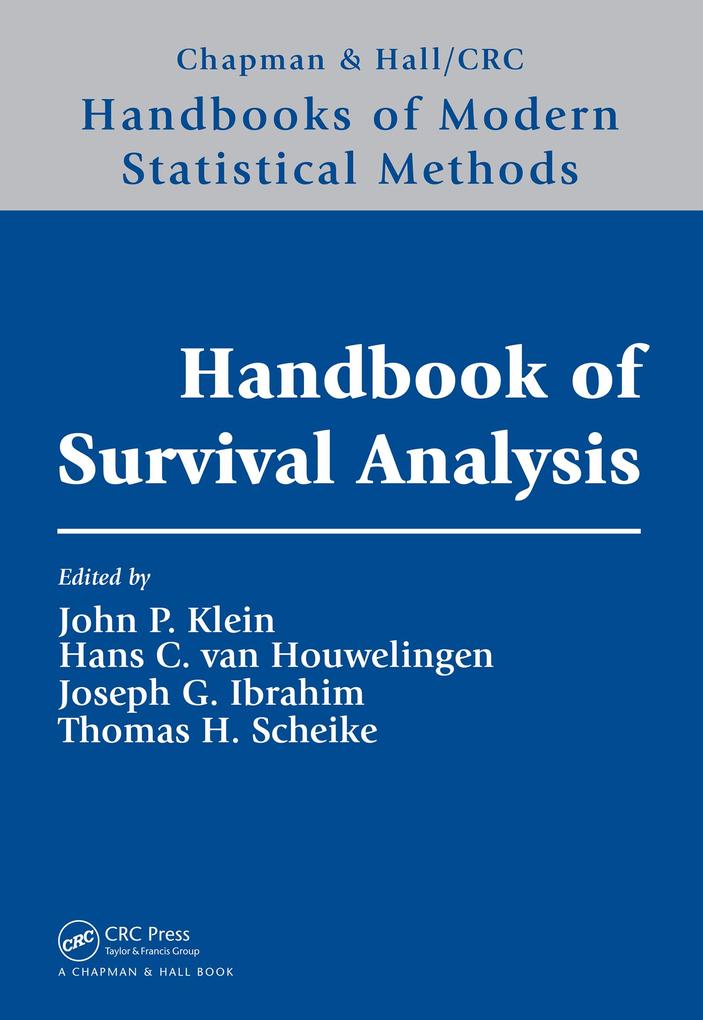 Produktbild: Handbook of Survival Analysis