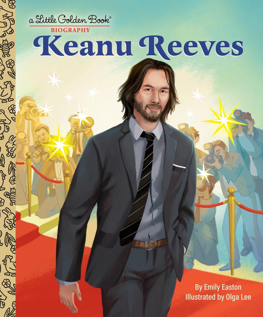 Produktbild: Keanu Reeves: A Little Golden Book Biography | Emily Easton
