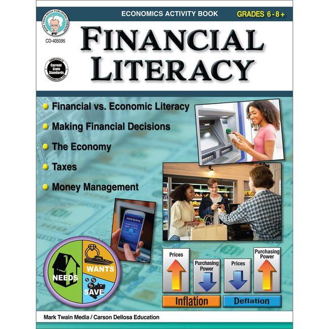 Produktbild: Financial Literacy Workbook, Grades 6 - 12 | Schyrlet Cameron