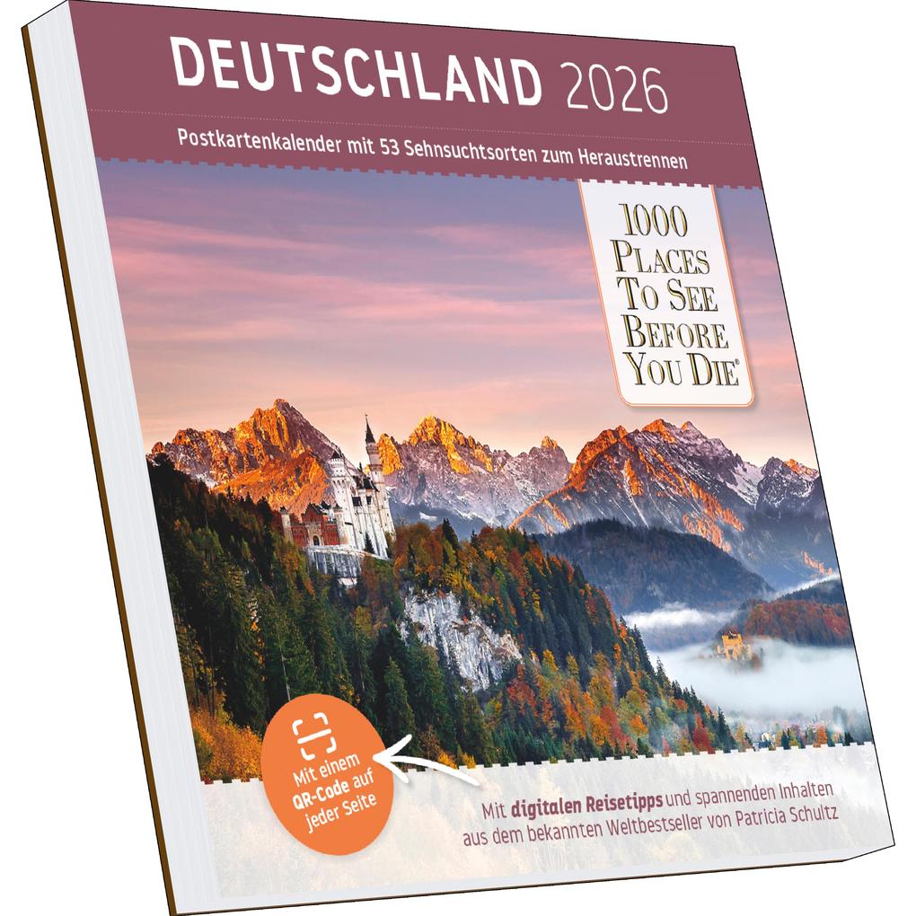 Produktbild: Deutschland Postkartenkalender