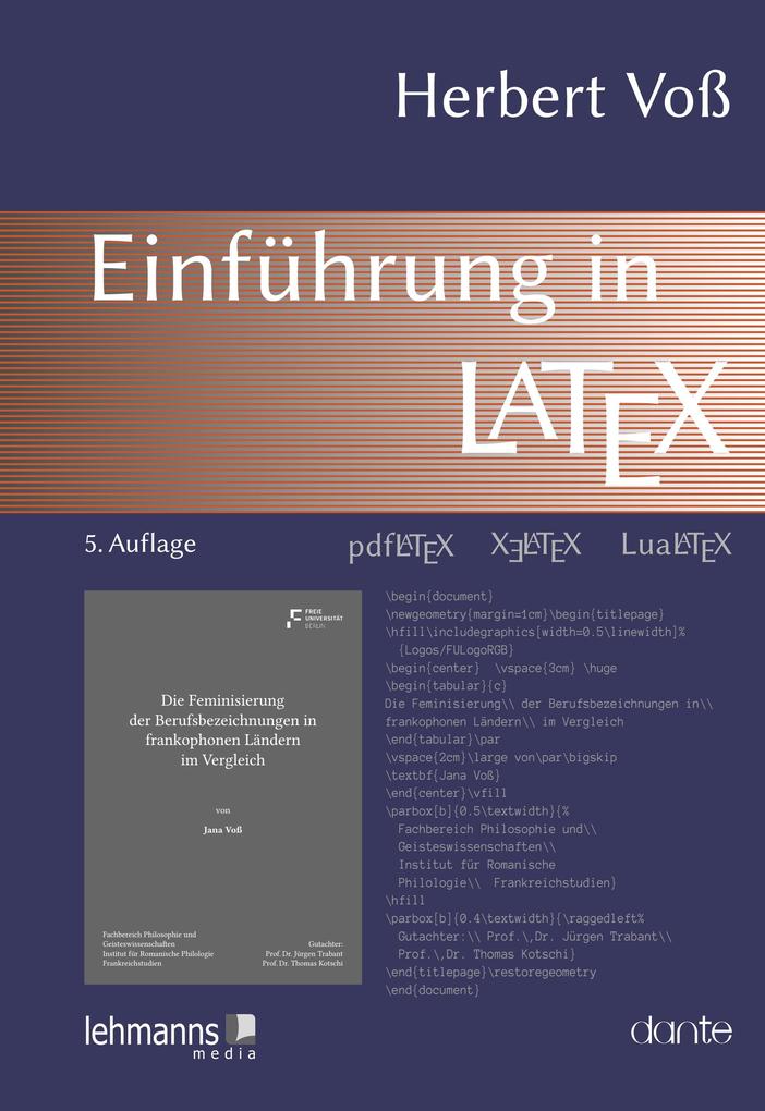 Produktbild: Einführung in LaTeX | Herbert Voß