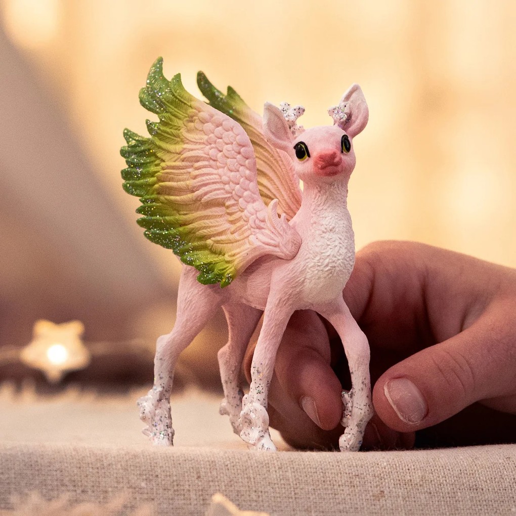 Weitere Ansicht: Schleich 70821 - Bayala, Magisches Hirschkalb, Spielfigur, 6,5x4,5x9,5cm