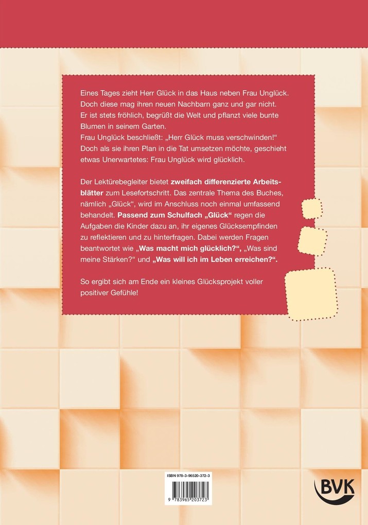 Weitere Ansicht: Herr Glück und Frau Unglück. Lektürebegleiter - kompakt und differenziert | Simone Mann, Antonie Schneider