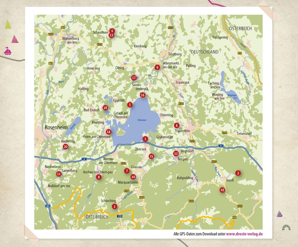 Weitere Ansicht: Chiemgau. Wandern für die Seele | Andrea Hesse, Harald Hesse