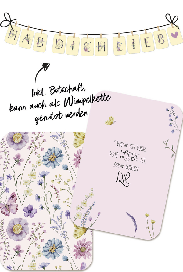 Weitere Ansicht: Glückskärtchen-Liebste Mama