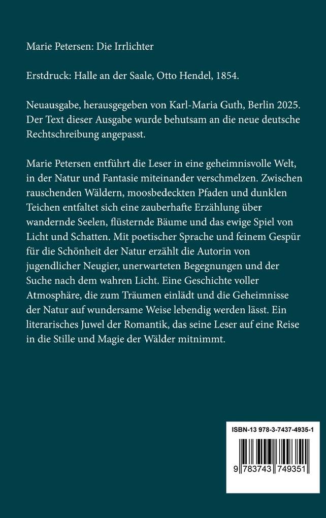 Weitere Ansicht: Die Irrlichter | Marie Petersen