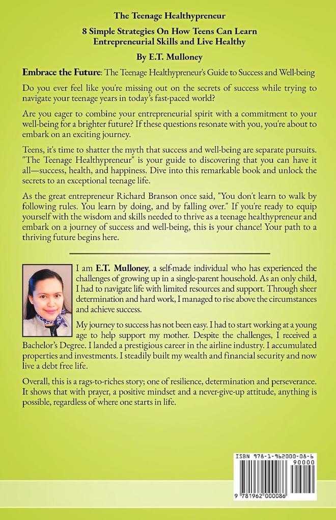 Weitere Ansicht: The Teenage Healthypreneur | E. T. Mulloney