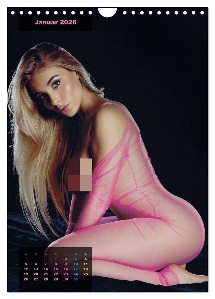 Weitere Ansicht: Blonde Girls typisch pink (Wandkalender 2026 DIN A4 hoch), CALVENDO Monatskalender | Mimi Lyvia, Calvendo