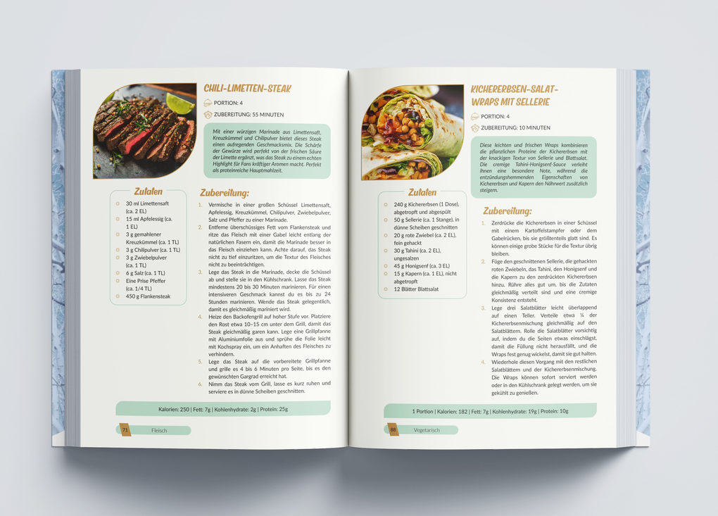 Weitere Ansicht: Das Anti-Entzündungskochbuch: Mit Genuss zu mehr Gesundheit und Vitalität - Entzündungshemmende Ernährung leicht gemacht! Mit einfachen & schnellen Rezepten + 30 Tage Ernährungsplan | Rene Seidel