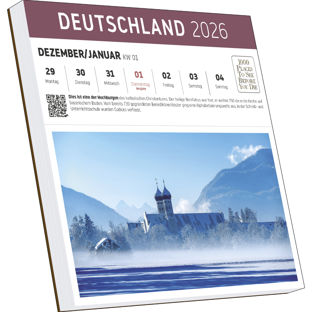 Weitere Ansicht: Deutschland Postkartenkalender