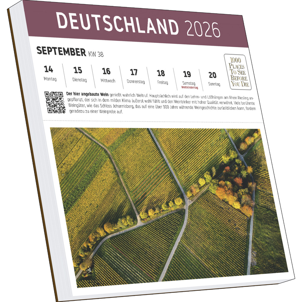 Weitere Ansicht: Deutschland Postkartenkalender