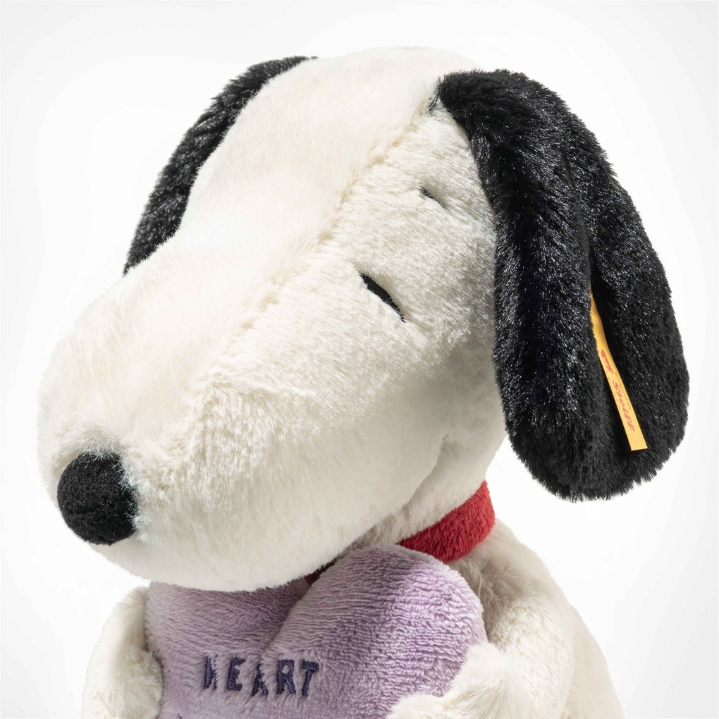 Weitere Ansicht: Steiff 024450 - Snoopy Heartbreakers Club, 22 cm, Plüsch-Hund aus der Comicserie Peanuts