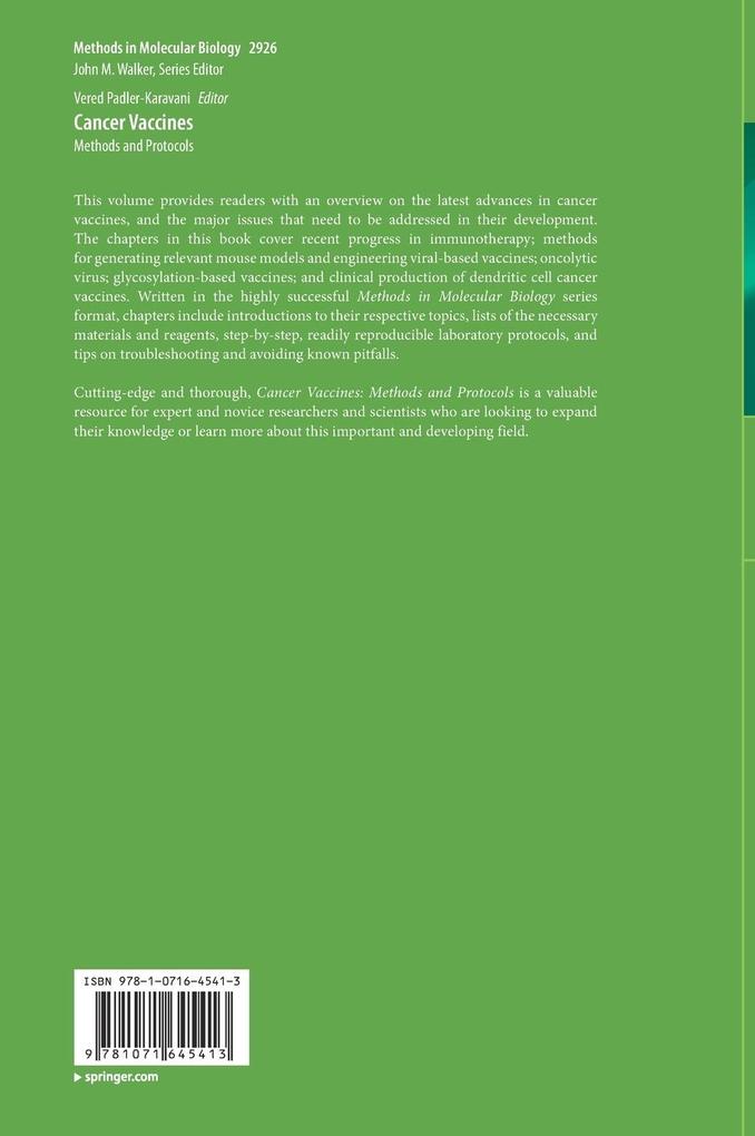 Weitere Ansicht: Cancer Vaccines