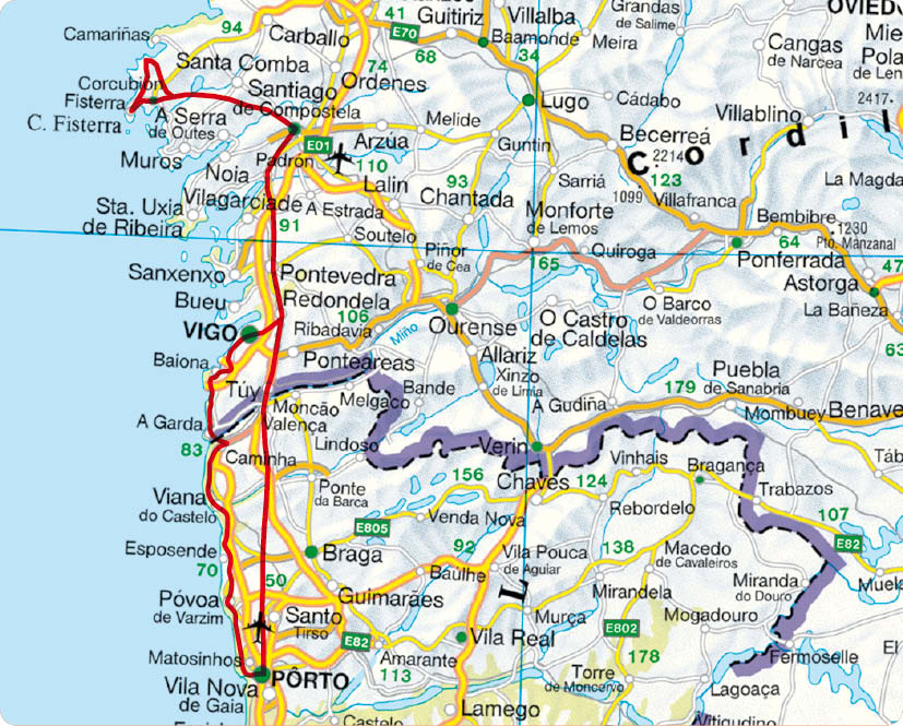 Weitere Ansicht: ROTHER Wanderführer Jakobsweg - Caminho Português | Cordula Rabe