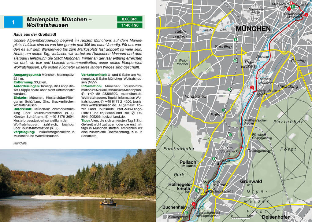 Weitere Ansicht: Alpenüberquerung München - Venedig | Dirk Steuerwald, Stephan Baur, Vera Biehl