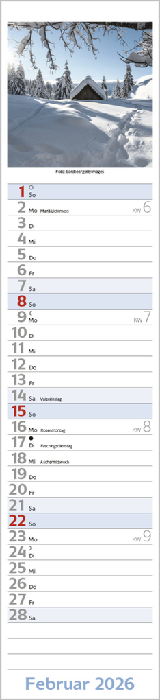 Weitere Ansicht: Augenblicke Langplaner 2026