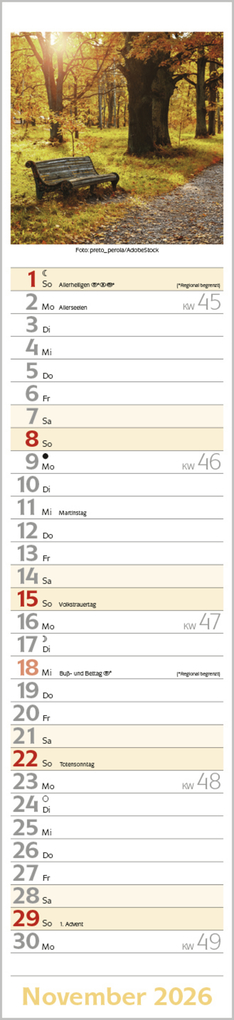 Weitere Ansicht: Augenblicke Langplaner 2026