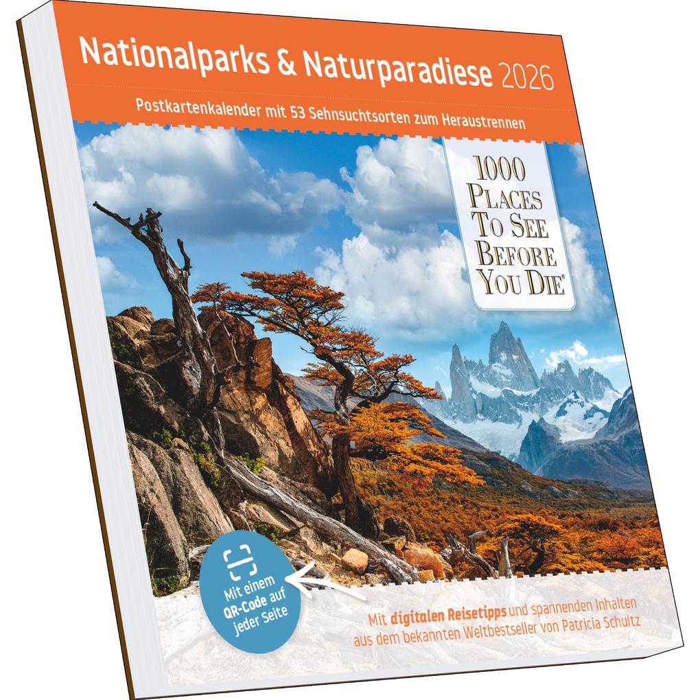 Produktbild: Nationalparks und Naturparadiese Postkartenkalender