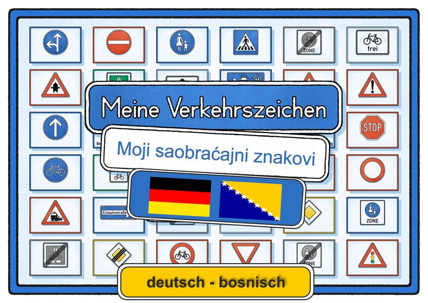 Produktbild: Meine Verkehrszeichen deutsch - bosnisch | Helga Momm