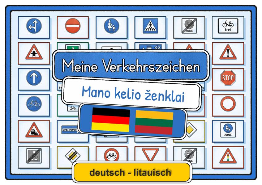 Produktbild: Meine Verkehrszeichen deutsch - litauisch | Helga Momm