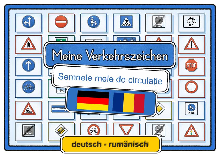 Produktbild: Meine Verkehrszeichen deutsch - rumänisch | Helga Momm