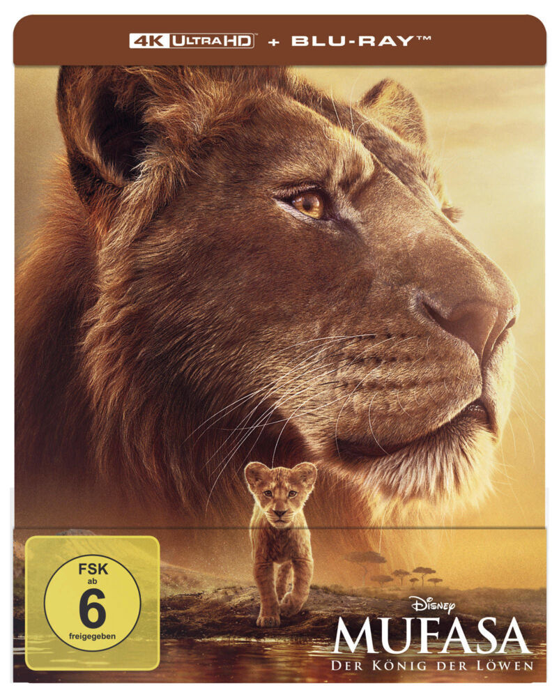 Produktbild: Mufasa: Der König der Löwen UHD (Limited Steelbook) | Linda Woolverton, Irene Mecchi, Jonathan Roberts, Jeff Nathanson