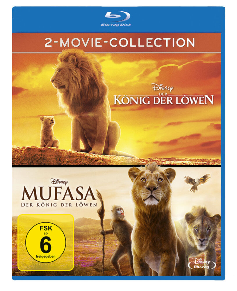 Produktbild: Der König der Löwen + Mufasa (Live Action) | Jeff Nathanson, Brenda Chapman, Irene Mecchi, Jonathan Roberts, Linda Woolverton / Linda Woolverton