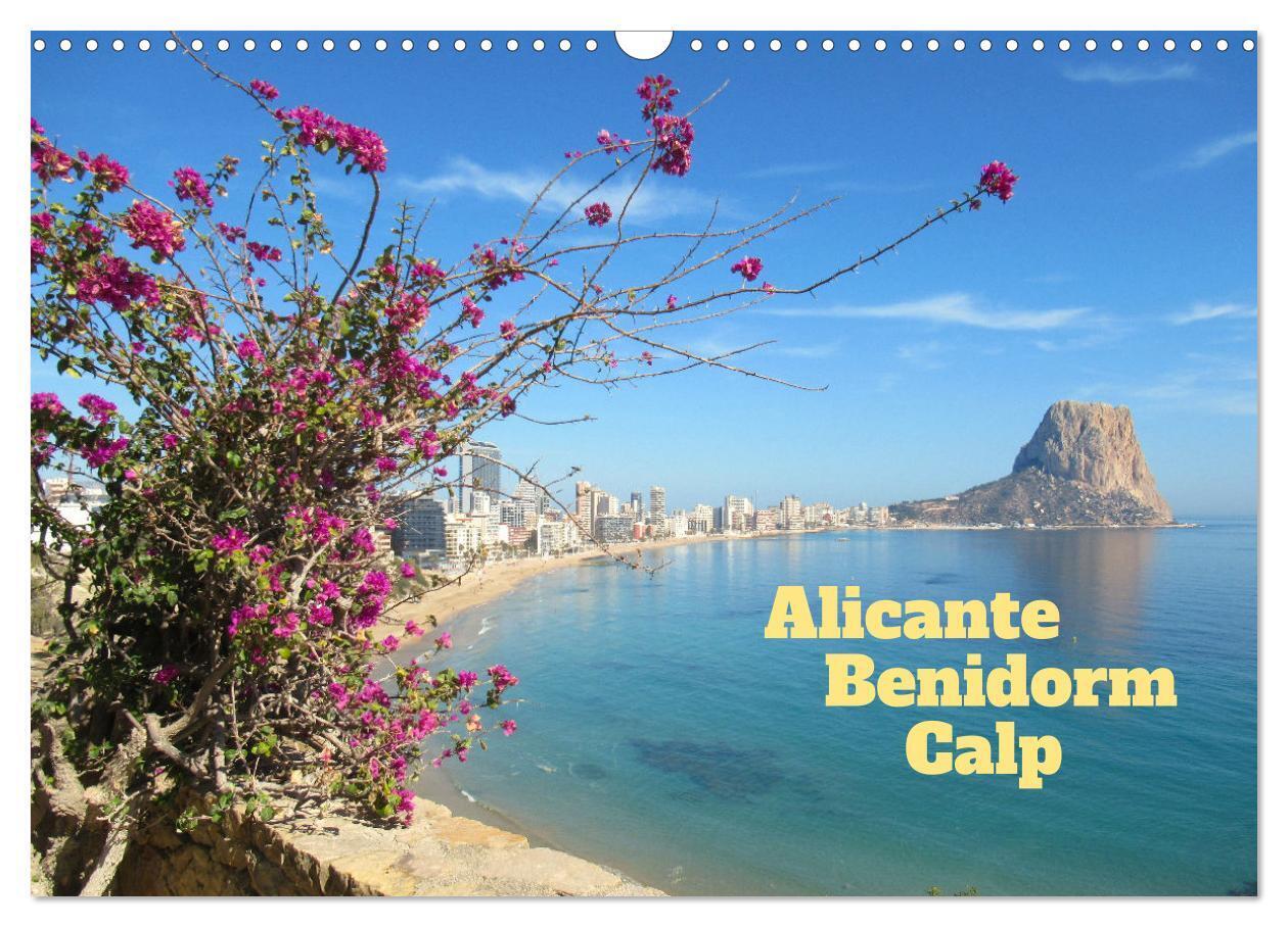 Produktbild: Alicante - Benidorm - Calp (Wandkalender 2026 DIN A3 quer), CALVENDO Monatskalender | M. Gillner, Calvendo