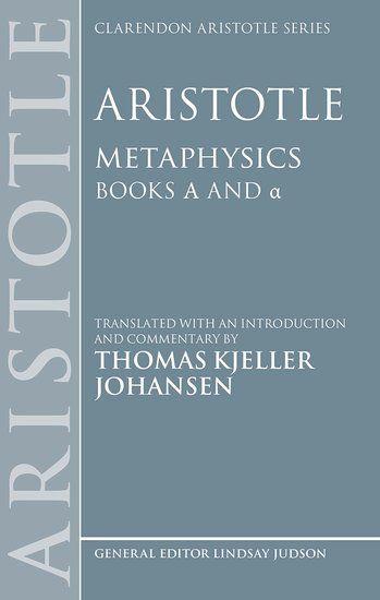 Produktbild: Aristotle: Metaphysics Alpha and alpha