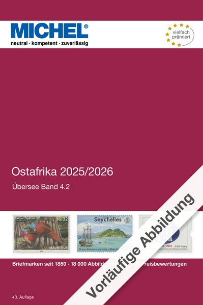 Produktbild: Ostafrika 2025/2026 | Michel-Redaktion