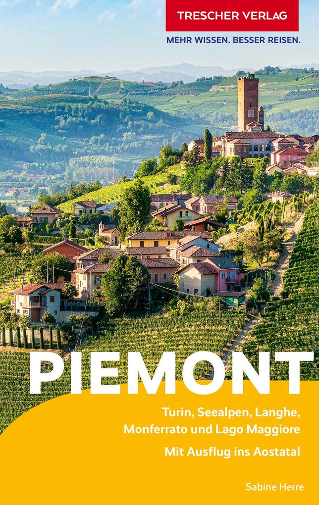 Produktbild: TRESCHER Reiseführer Piemont | Sabine Herre