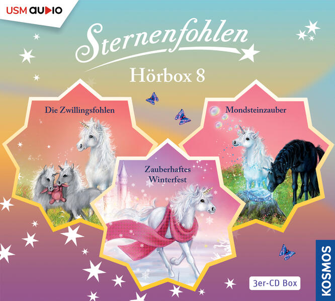Produktbild: Die große Sternenfohlen Hörbox Folgen 22-24 (3 Audio CDs) | Linda Chapman