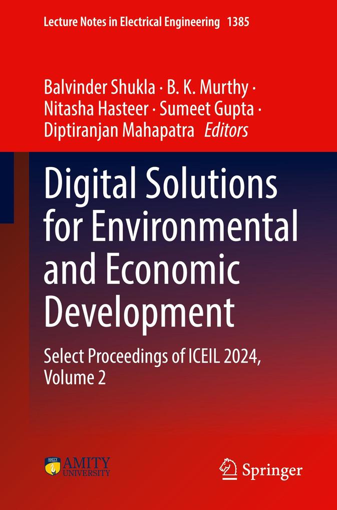 Produktbild: Digital Solutions for Environmental and Economic Development