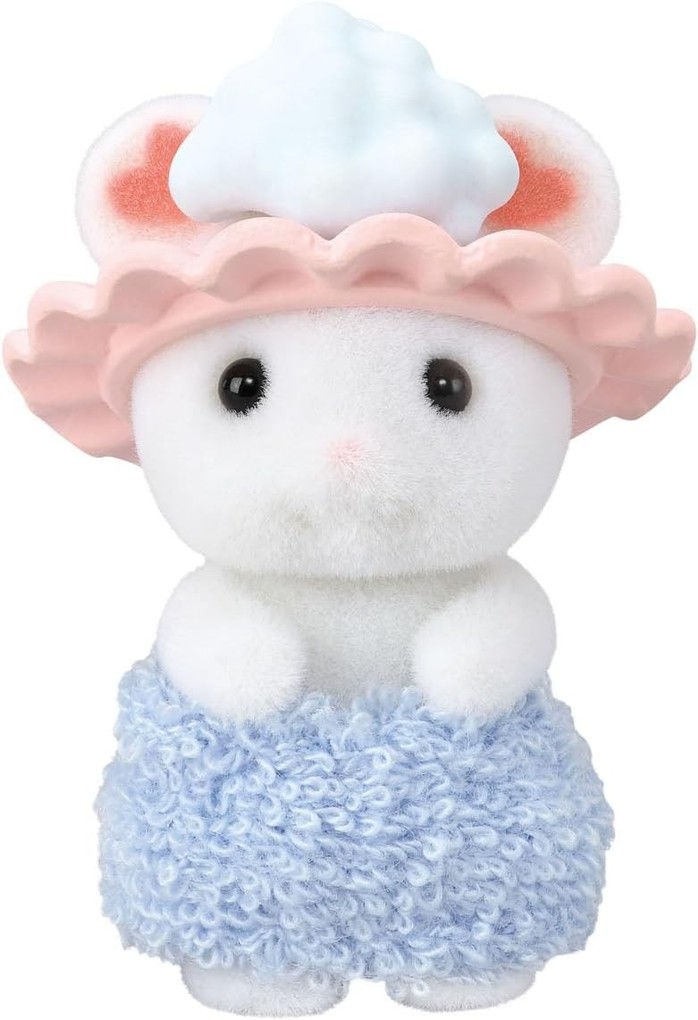 Weitere Ansicht: Sylvanian Families 5805 - Bath Time Bubble Siblings, Marshmallow Mäuse Badespaß Spielset