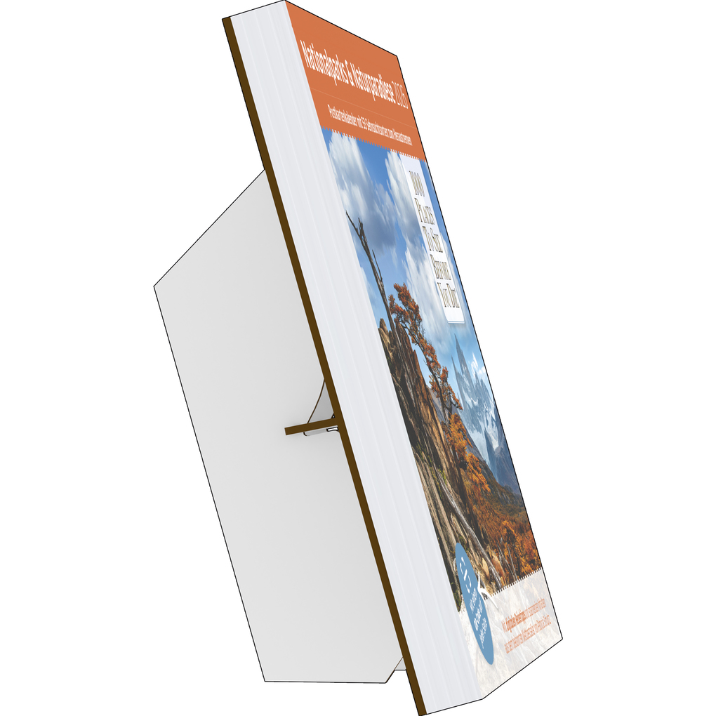 Weitere Ansicht: Nationalparks und Naturparadiese Postkartenkalender