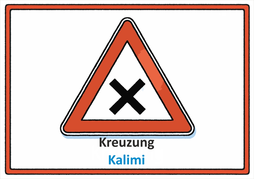 Weitere Ansicht: Meine Verkehrszeichen deutsch - albanisch | Helga Momm