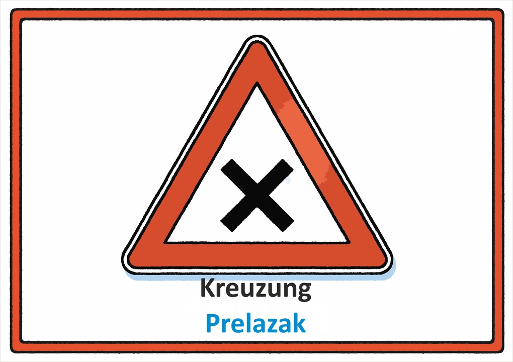 Weitere Ansicht: Meine Verkehrszeichen deutsch - bosnisch | Helga Momm