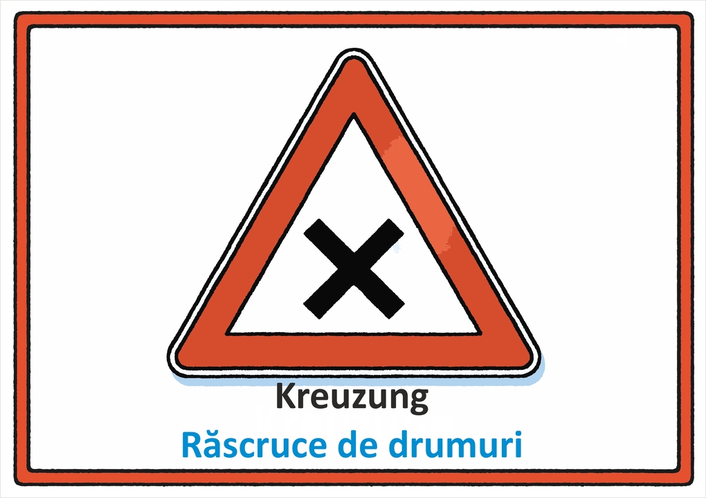Weitere Ansicht: Meine Verkehrszeichen deutsch - rumänisch | Helga Momm