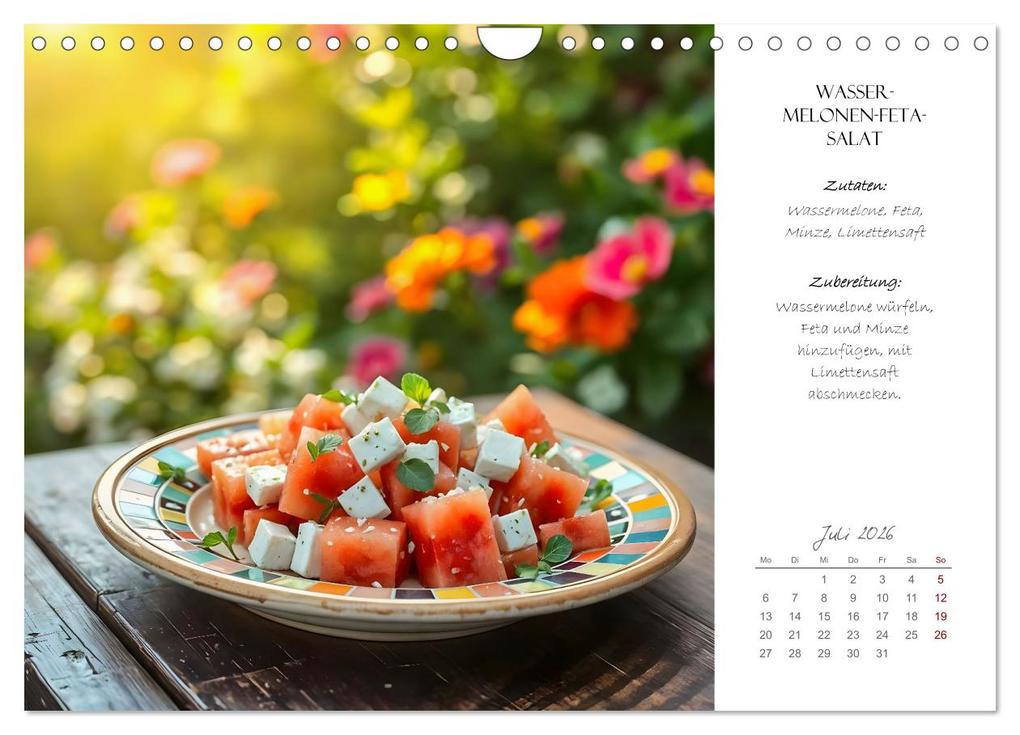 Weitere Ansicht: Superfood Power - Gesunde und leckere Superfood-Snacks (Wandkalender 2026 DIN A4 quer), CALVENDO Monatskalender | Fred Schimak, Calvendo