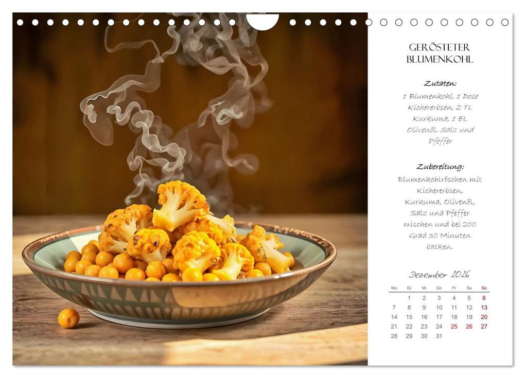 Weitere Ansicht: Superfood Power - Gesunde und leckere Superfood-Snacks (Wandkalender 2026 DIN A4 quer), CALVENDO Monatskalender | Fred Schimak, Calvendo