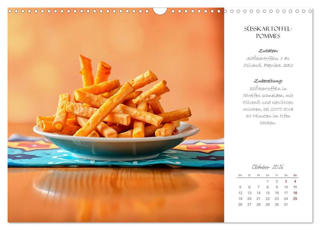 Weitere Ansicht: Superfood Power - Gesunde und leckere Superfood-Snacks (Wandkalender 2026 DIN A3 quer), CALVENDO Monatskalender | Fred Schimak, Calvendo