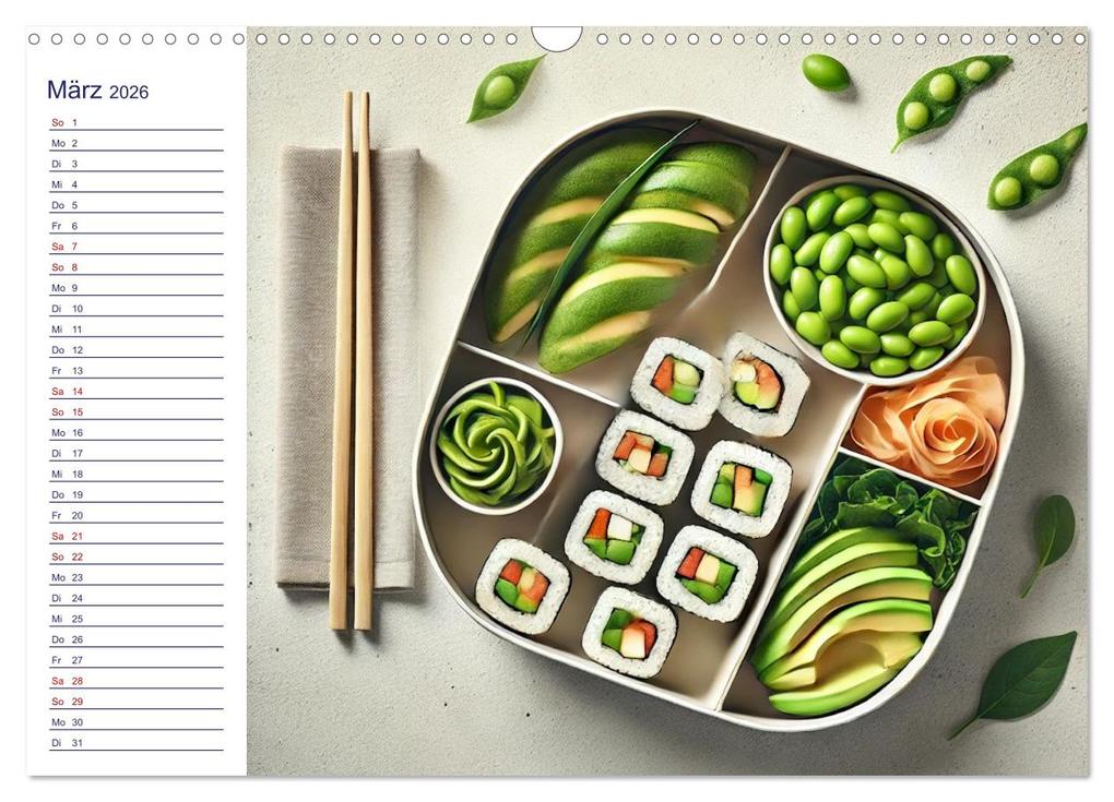 Weitere Ansicht: Lunchpaket Love - Einfach, lecker, gesund (Wandkalender 2026 DIN A3 quer), CALVENDO Monatskalender | Claudia Schimmack, Calvendo