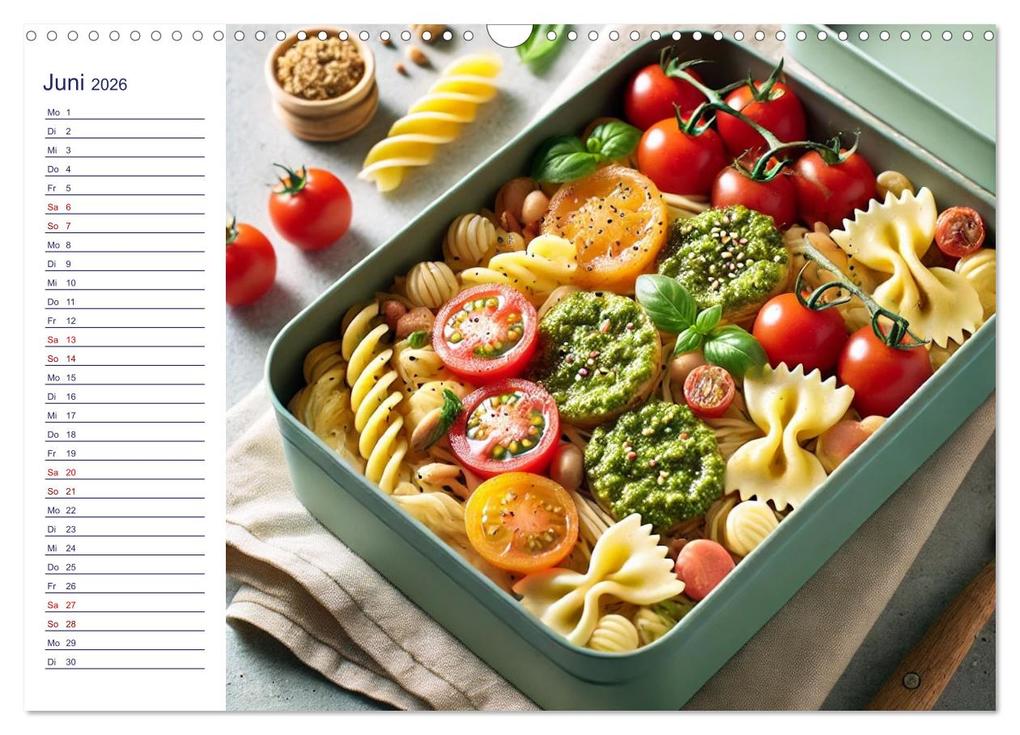 Weitere Ansicht: Lunchpaket Love - Einfach, lecker, gesund (Wandkalender 2026 DIN A3 quer), CALVENDO Monatskalender | Claudia Schimmack, Calvendo