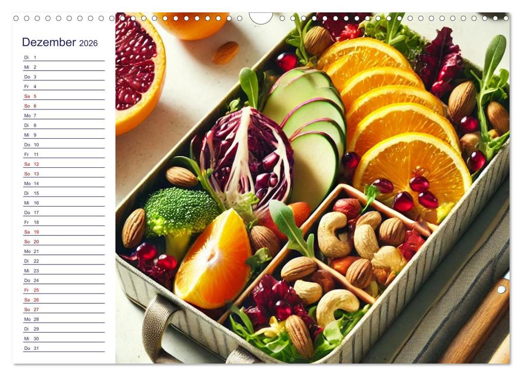 Weitere Ansicht: Lunchpaket Love - Einfach, lecker, gesund (Wandkalender 2026 DIN A3 quer), CALVENDO Monatskalender | Claudia Schimmack, Calvendo