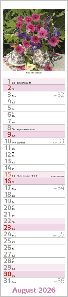 Weitere Ansicht: Flowers Langplaner 2026
