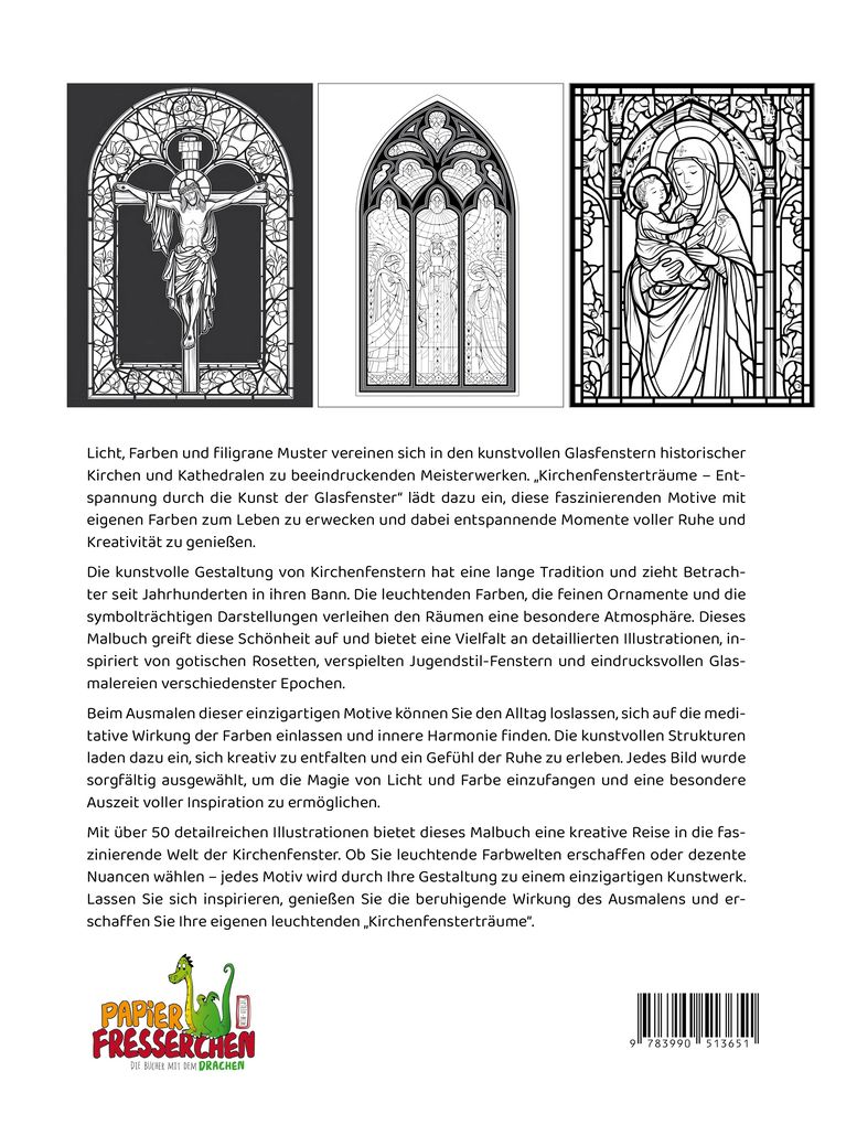 Weitere Ansicht: Kirchenfensterträume - Entspannung durch die Kunst der Glasfenster | Nanja Holland