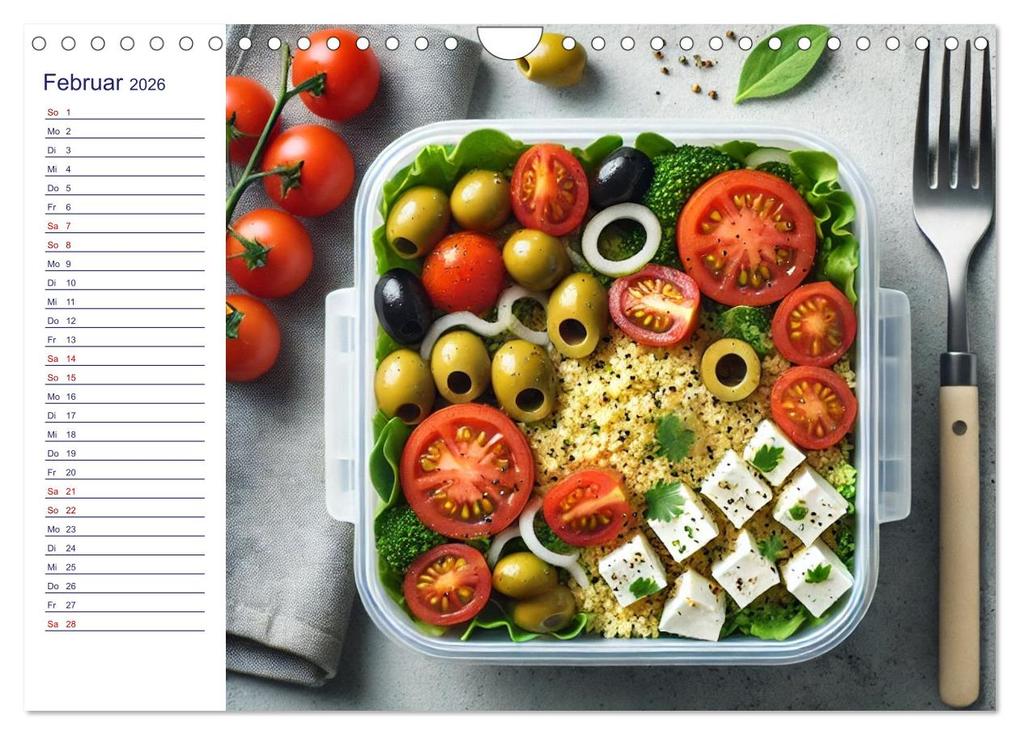 Weitere Ansicht: Lunchpaket Love - Einfach, lecker, gesund (Wandkalender 2026 DIN A4 quer), CALVENDO Monatskalender | Claudia Schimmack, Calvendo