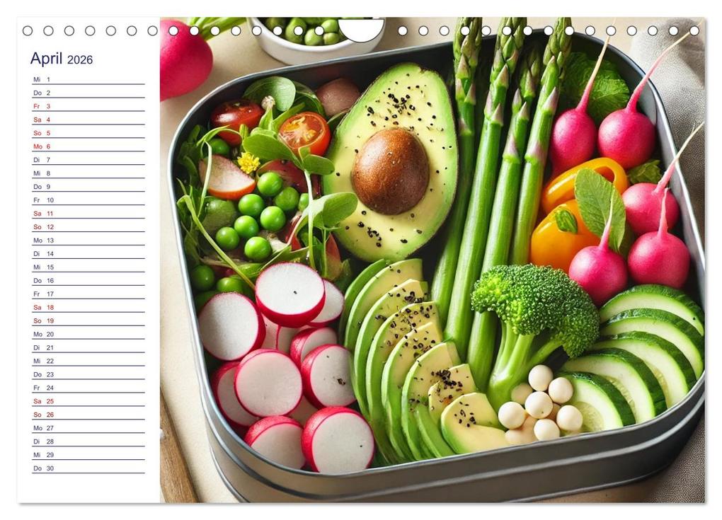Weitere Ansicht: Lunchpaket Love - Einfach, lecker, gesund (Wandkalender 2026 DIN A4 quer), CALVENDO Monatskalender | Claudia Schimmack, Calvendo